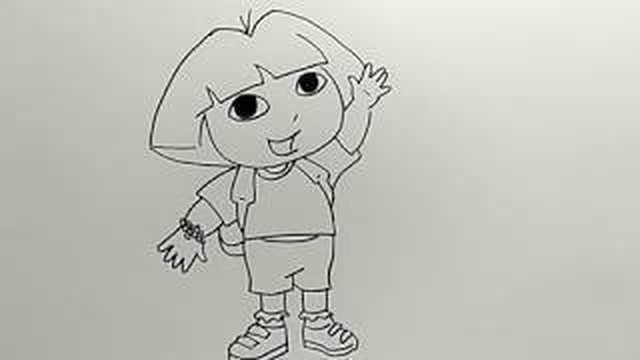 Cara Menggambar Dora How To Draw Dora