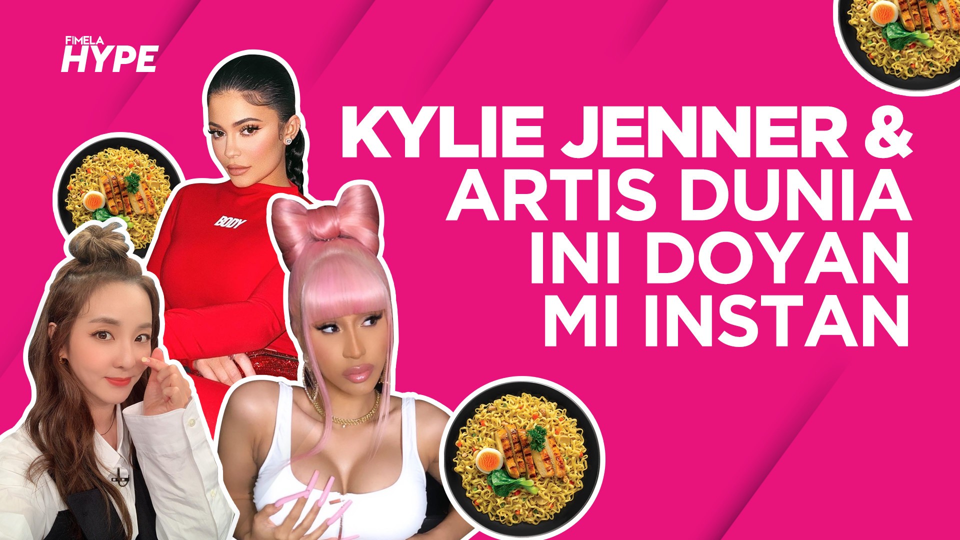 Streaming Kylie Jenner Cardi B Dan Artis Korea Ini Doyan Makan Mi