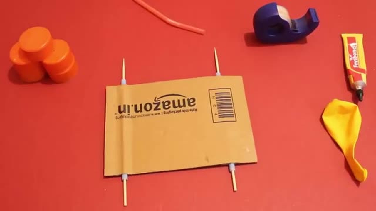 Streaming Cara  Membuat  Mobil  Mainan Tenaga Balon Sederhana 