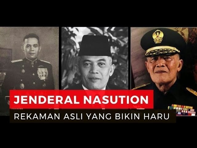 Streaming Rekaman Pidato Asli Jenderal Nasution Korban Selamat Peristiwa G30s Pki Vidio Com
