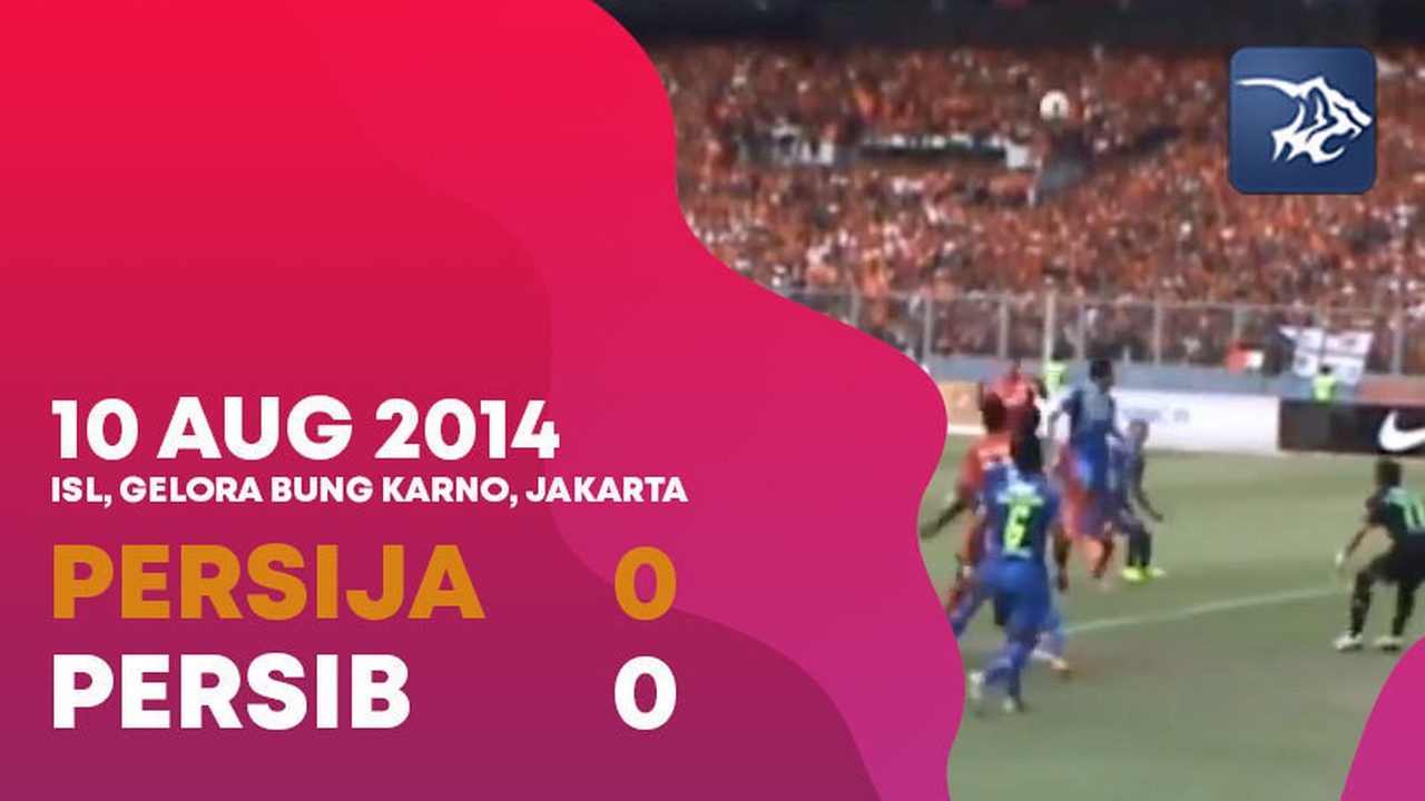 Streaming PERSIB JUARA - Pertandingan Persija Jakarta vs  