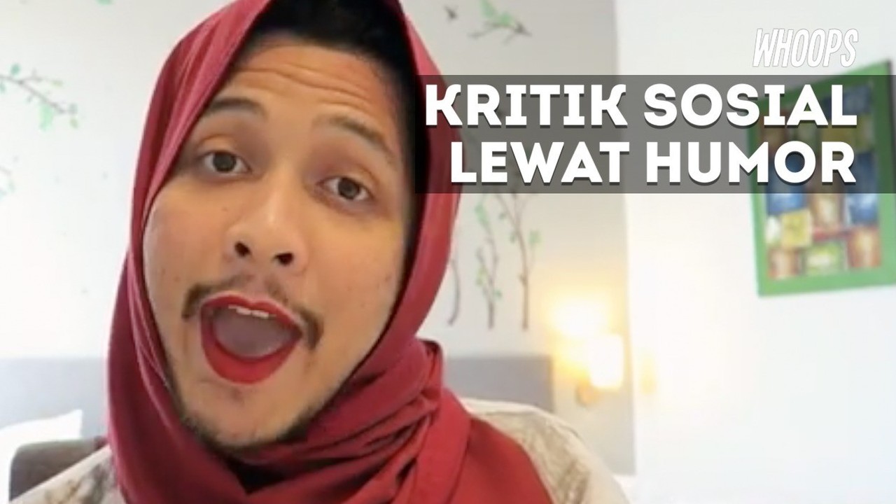 Streaming WHOOPS: Pria Berkerudung Ini Jadi Terkenal, Gara ...