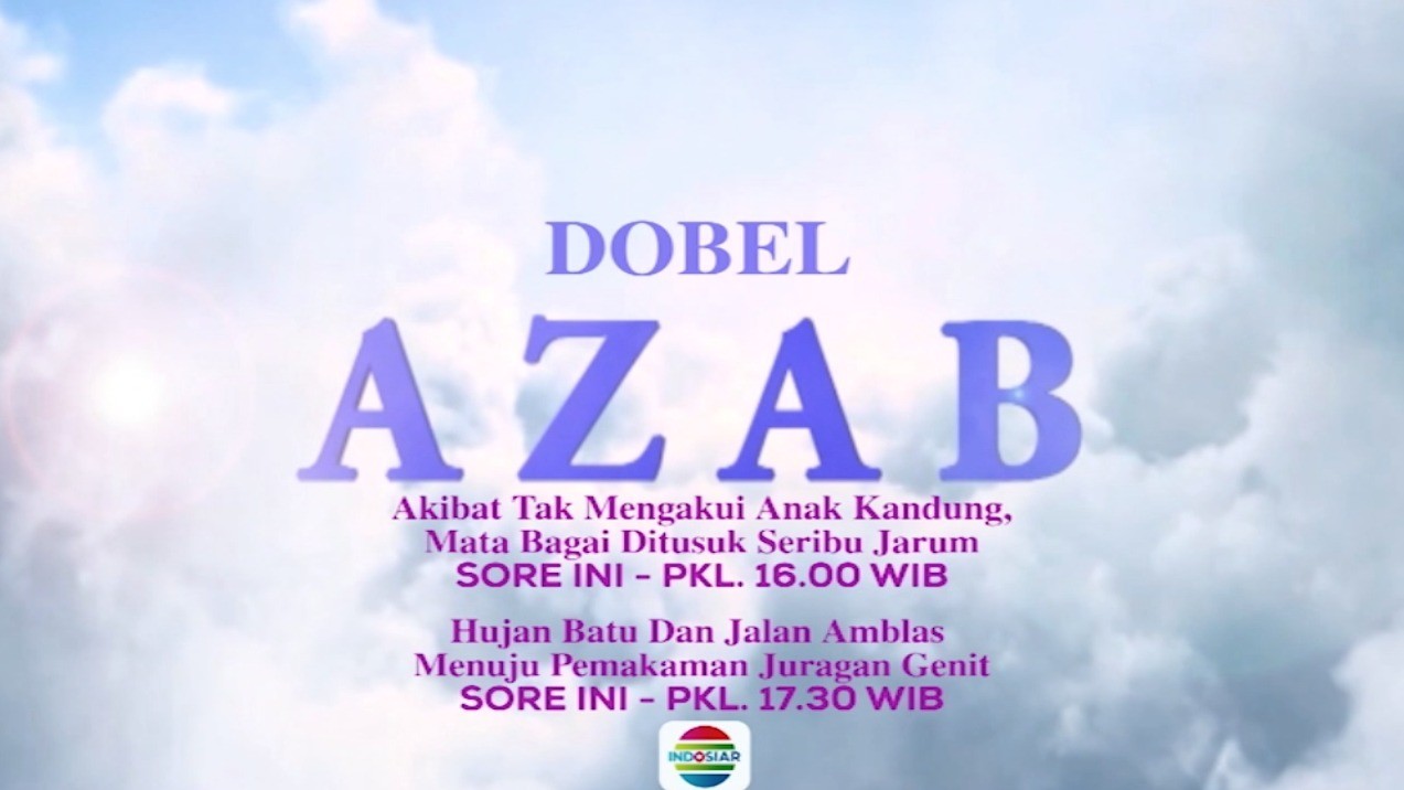 Streaming Saksikan Dobel Azab Hari Ini 27 Januari 2019 Vidio