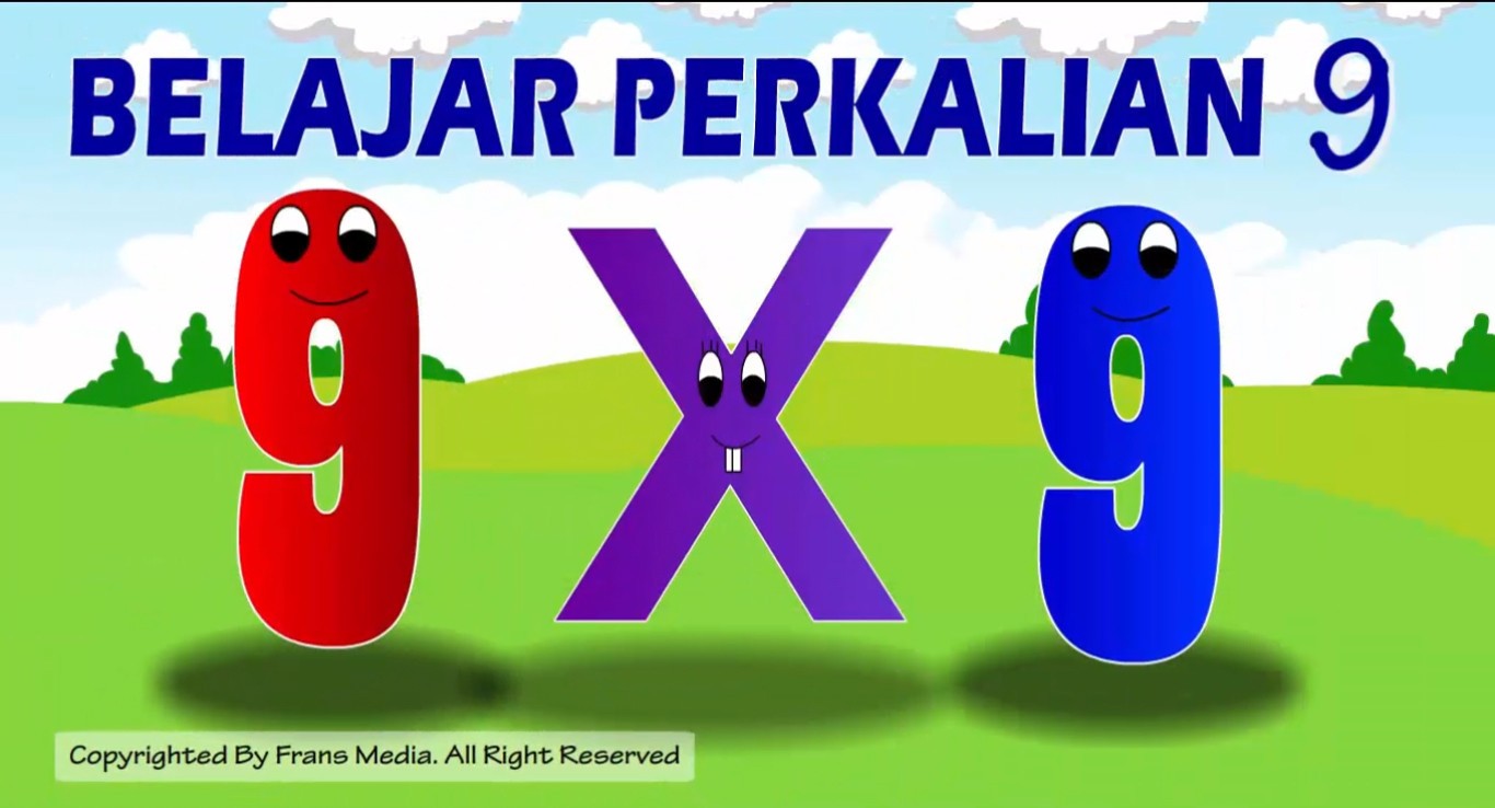 Streaming Media Pembelajaran Belajar Perkalian 9 Sembilan Untuk Anak Anak Vidio Com
