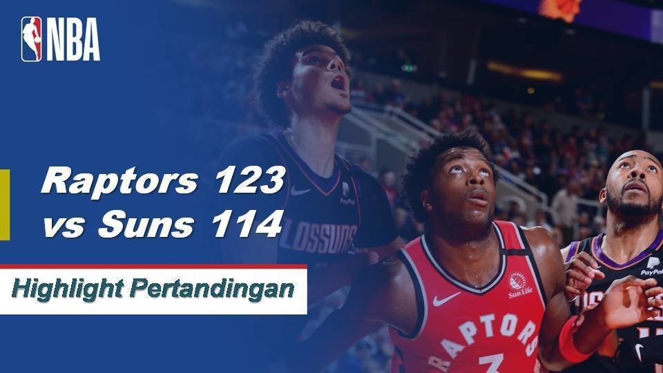 Match Highlight Toronto Raptors 123 Vs 114 Phoenix Suns Nba