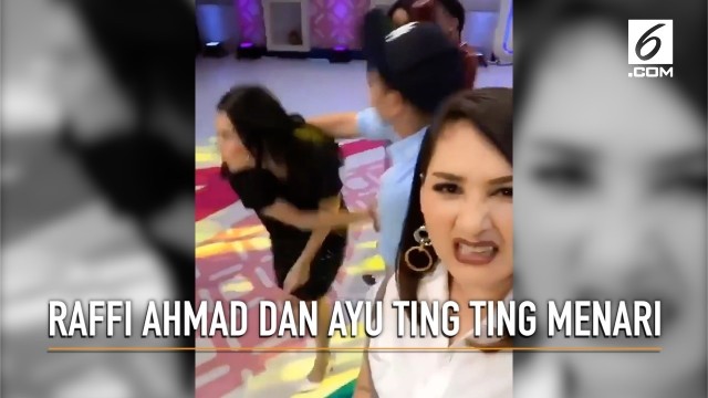 Streaming Heboh Momen Raffi Ahmad Dan Ayu Ting Ting Menari Bersama Vidio Com