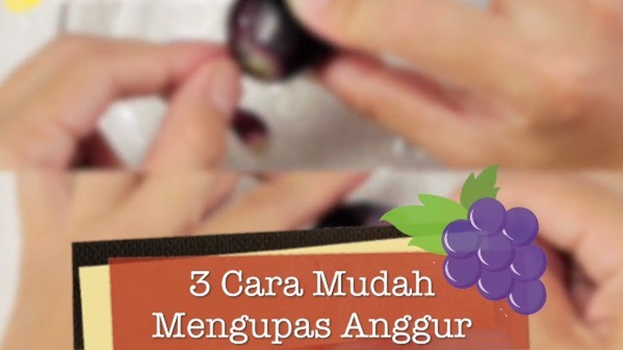 Streaming Teknik Mudah Mengupas Buah Anggur Vidio Com