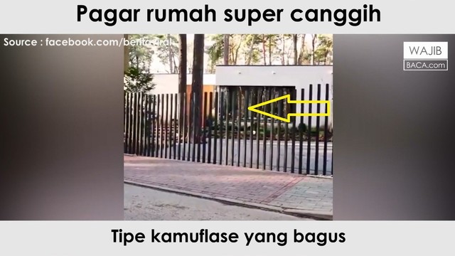 Awas Kena Tipu Canggihnya Pagar Rumah dengan Pintu  