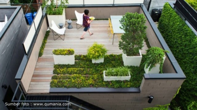 Desain Area Rooftop Yang Bikin Rumah Jadi Punya Ruang Outdoor Seru