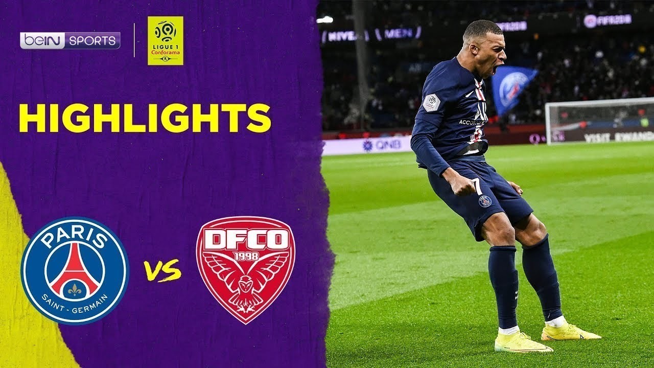 Streaming Match Highlight PSG 4 vs 0 Dijon France