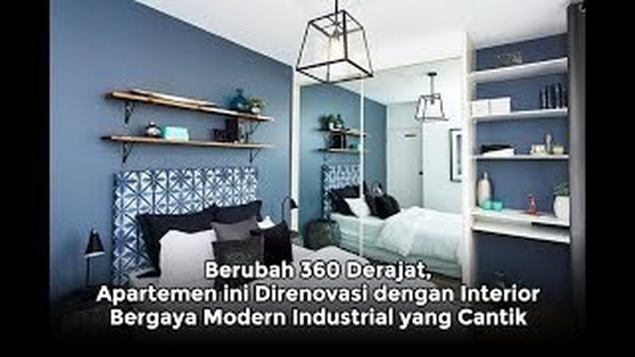Streaming Berubah 360 Derajat Apartemen Ini Direnovasi Dengan Interior Bergaya Modern Industrial Yang Cantik Vidio Com