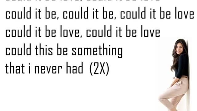 Raisa Could It Be - Love, could it be love could this be something that