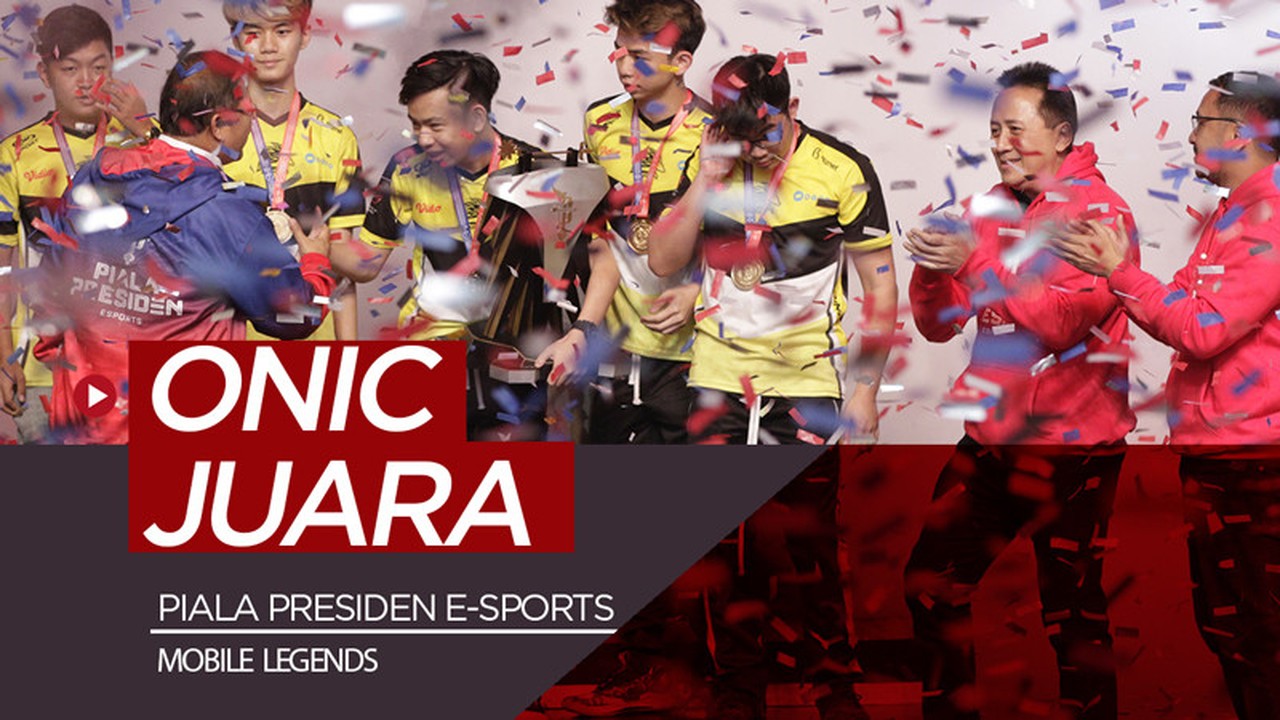 Streaming Onic Juara Piala Presiden E-Sports 2019 - Vidio.com