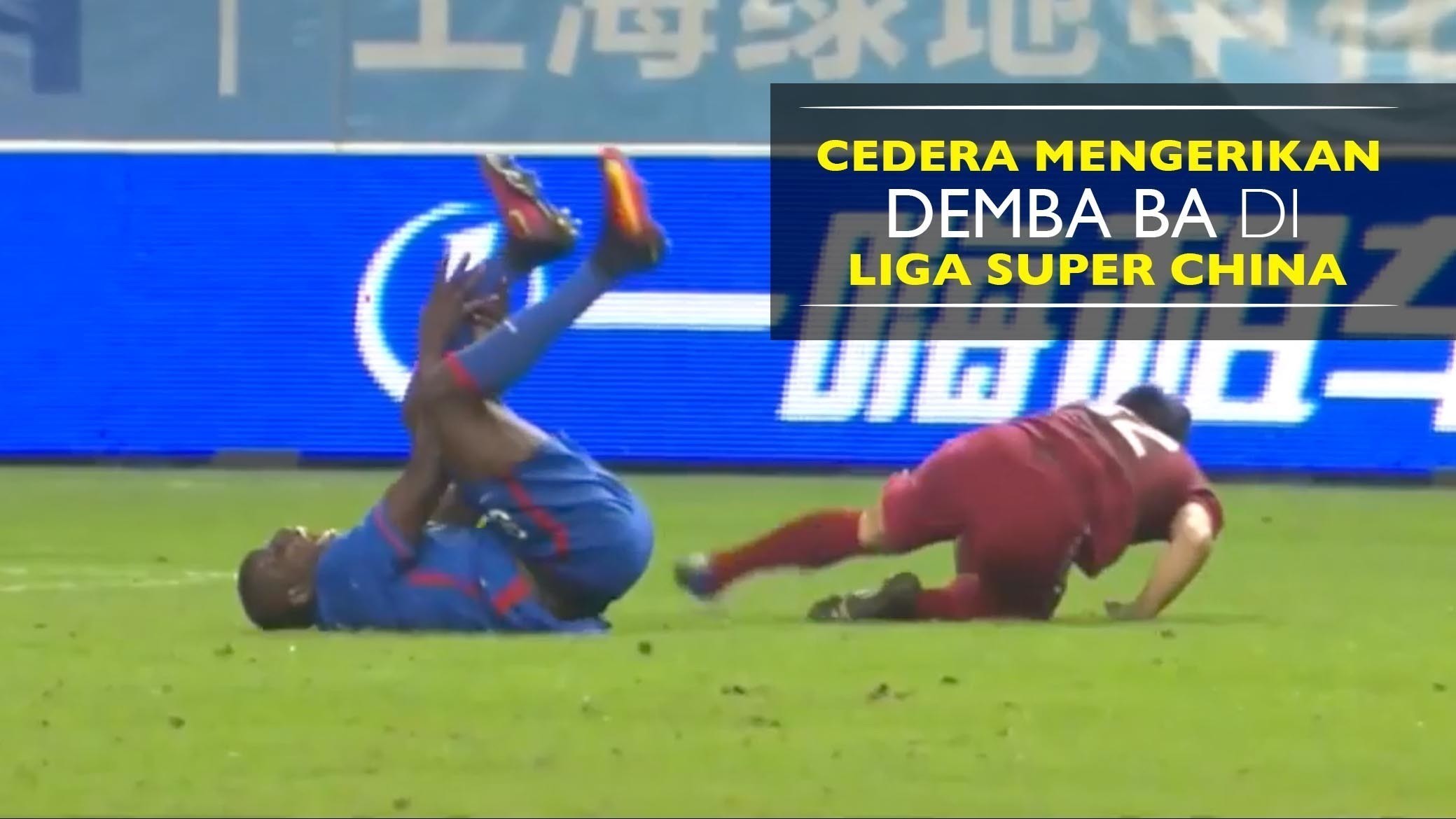 Streaming Cedera Mengerikan Demba Ba Di Liga Super China Vidio Com