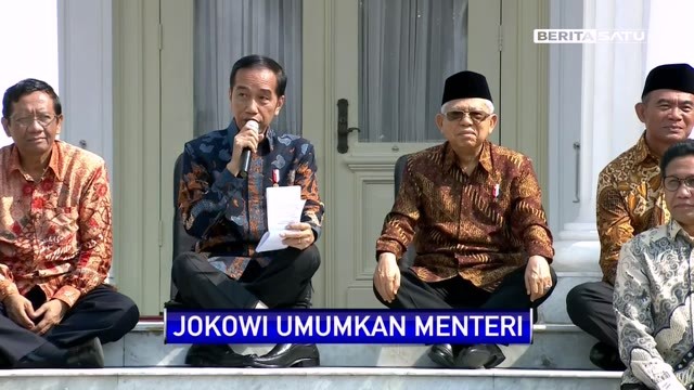Ini Susunan Lengkap Kabinet Indonesia Maju  Jokowi Ma ruf 
