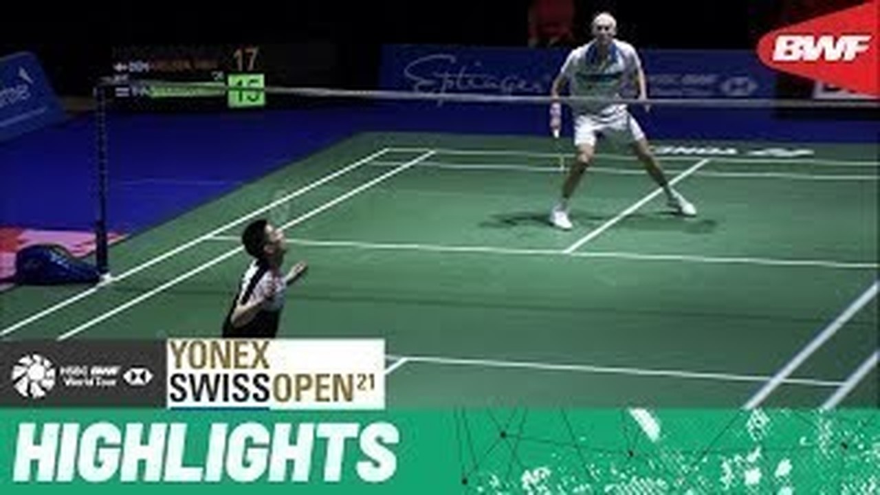 Streaming Match Highlight Viktor Axelsen Denmark 2 Vs 0 Kunlavut Vitidsarn Thailand Yonex Swiss Open 2021 Vidio