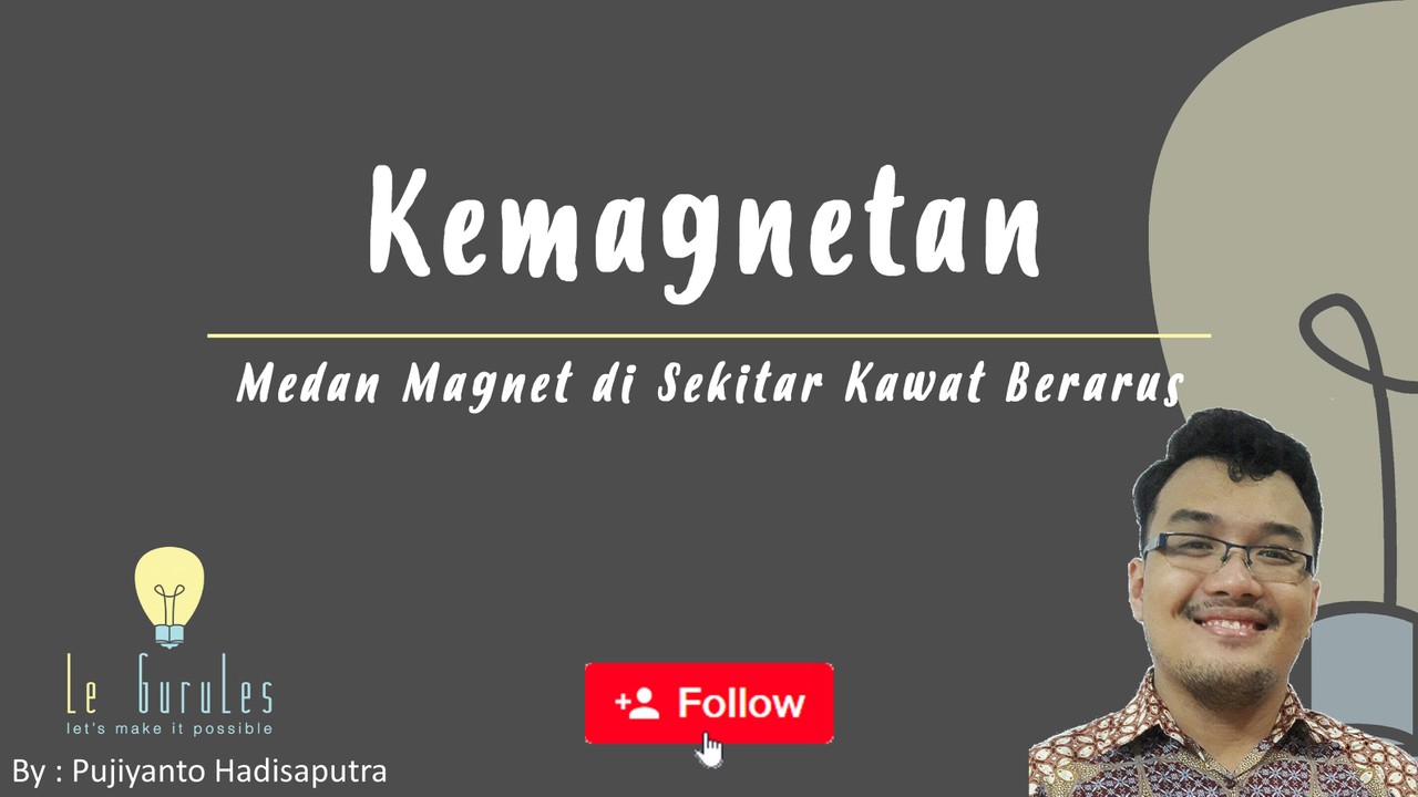 Streaming Fisika Kelas 9 Kemagnetan 3 Medan Magnet Disekitar Kawat Berarus Aturan Tangan Kanan Vidio