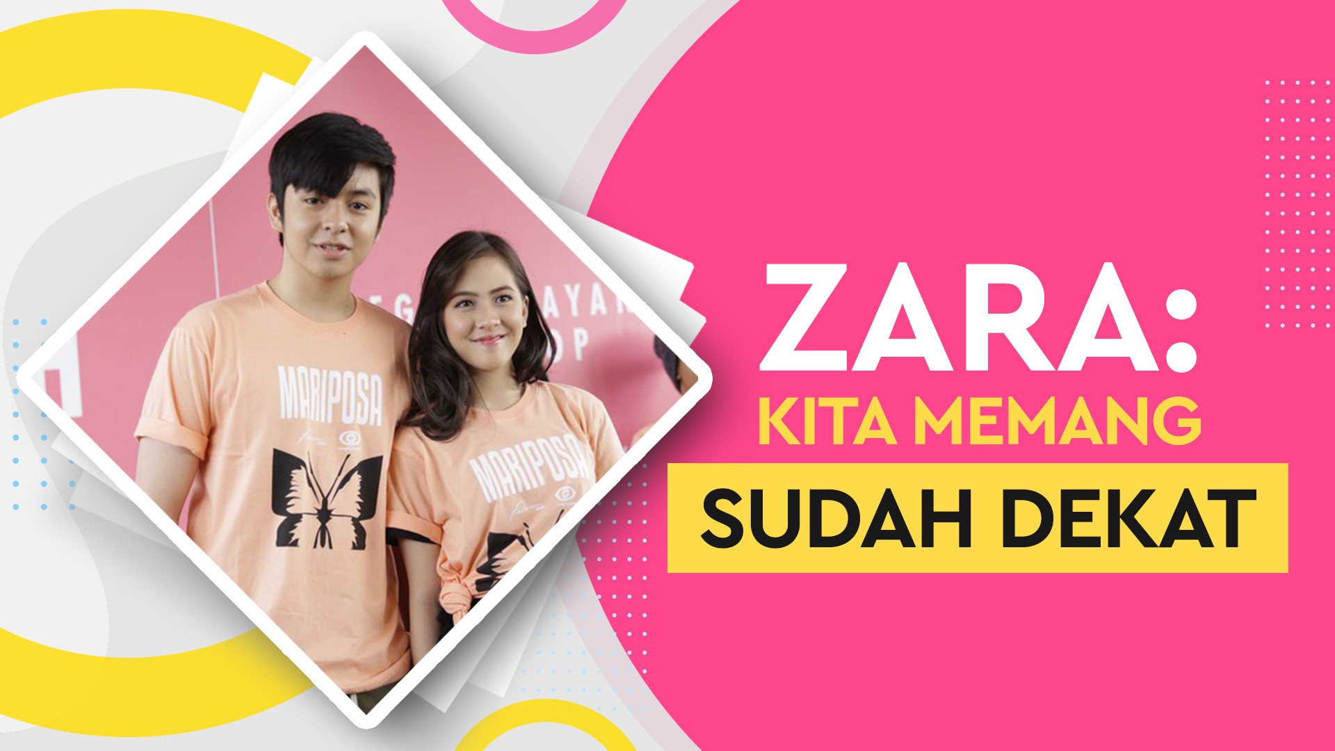 Streaming Main Film Bareng Adhisty Zara Tidak Takut Cinlok Dengan Angga Yunanda Vidio