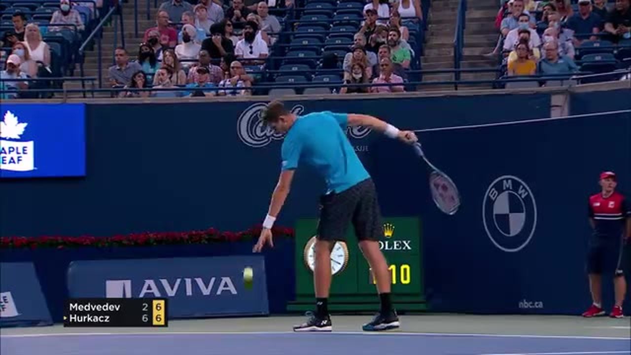 Streaming Match Highlight | Daniil Medvedev 2 vs 1 Hubert Hurkacz | National Bank Open 2021 | Vidio