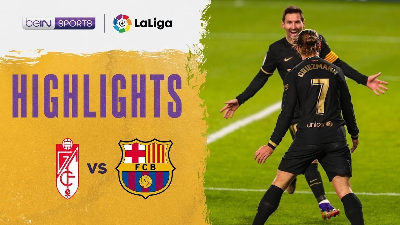 match highlight granada 0 vs 4 barcelona la liga santander 2021