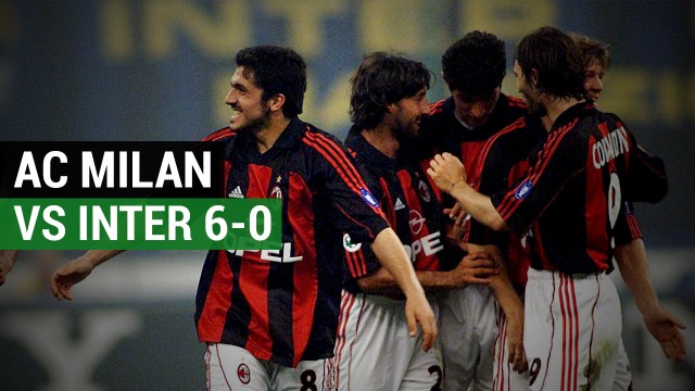 Streaming 16 Tahun Lalu Ac Milan Permalukan Inter Milan 6 0 Vidio Com