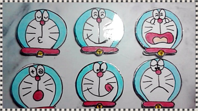 Pembatas Buku Doraemon Lucu Dari Kertas