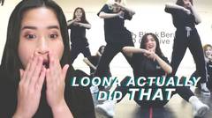 이달의소녀 (LOONA) NCT 127 - Cherry Bomb Dance Cover REACTION! _ Kevina Christina
