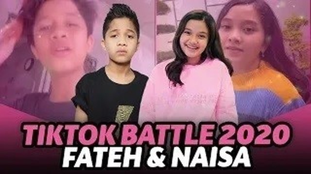 Streaming Naisa Alifia Yuriza Cocok Sama Fateh Halilintar Battle Tik Tok 2020 Fateh Vs Naisa Vidio Com