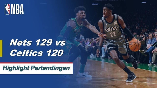 Streaming Match Highlight | Brooklyn Nets 129 vs 120 ...