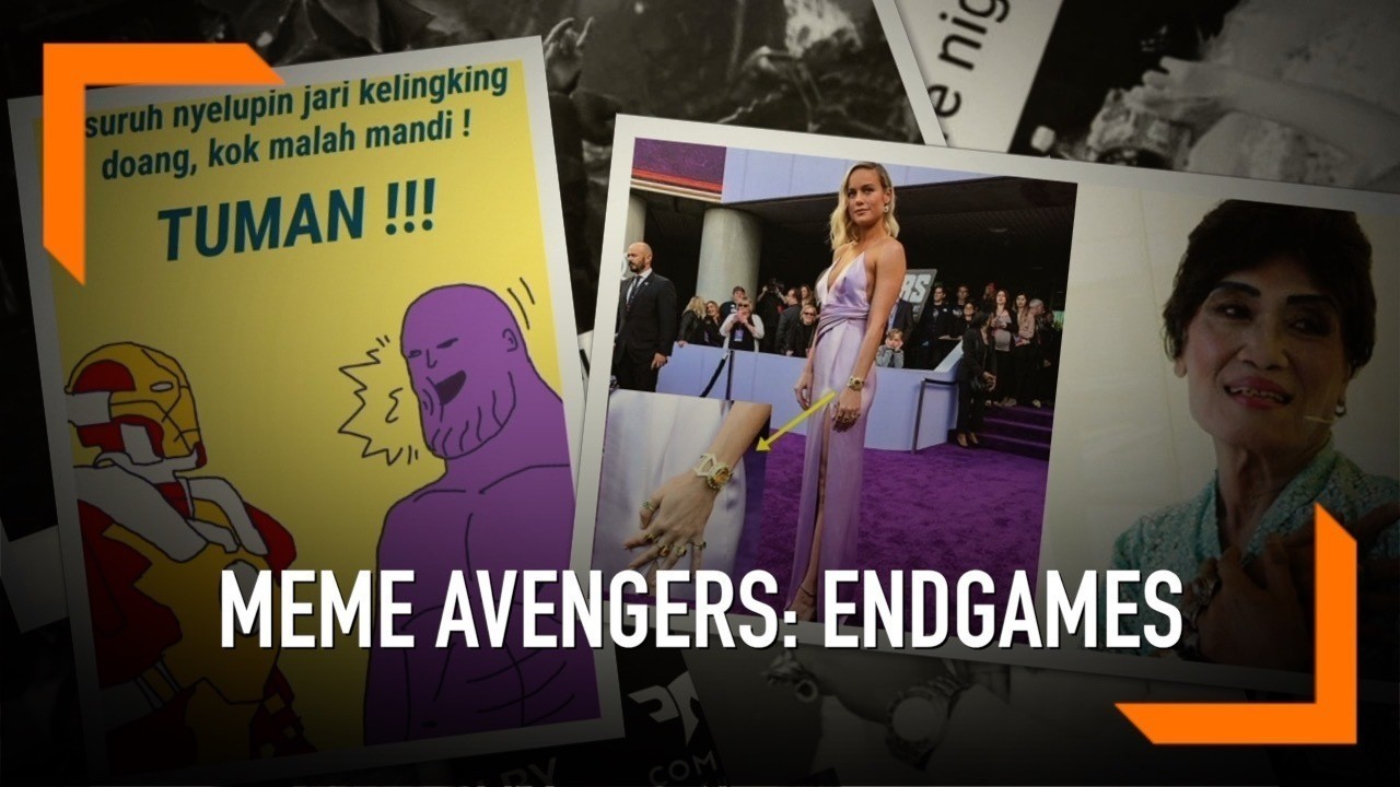 Meme Kocak Avengers Endgame Bikin Enggak Sabar Nonton Vidiocom