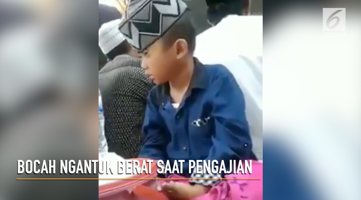 Ngantuk Berat Saat Pengajian