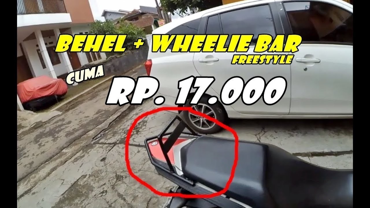 Streaming Bahan Bikin Behel Wheelie Bar Cuma 17 Ribu Modif Motor Semi Freestyle Aman Dari Polisi Vidio