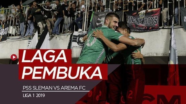  PSS Sleman 3 Vs 1 Arema FC Shopee Liga 1 2019 Vidio com