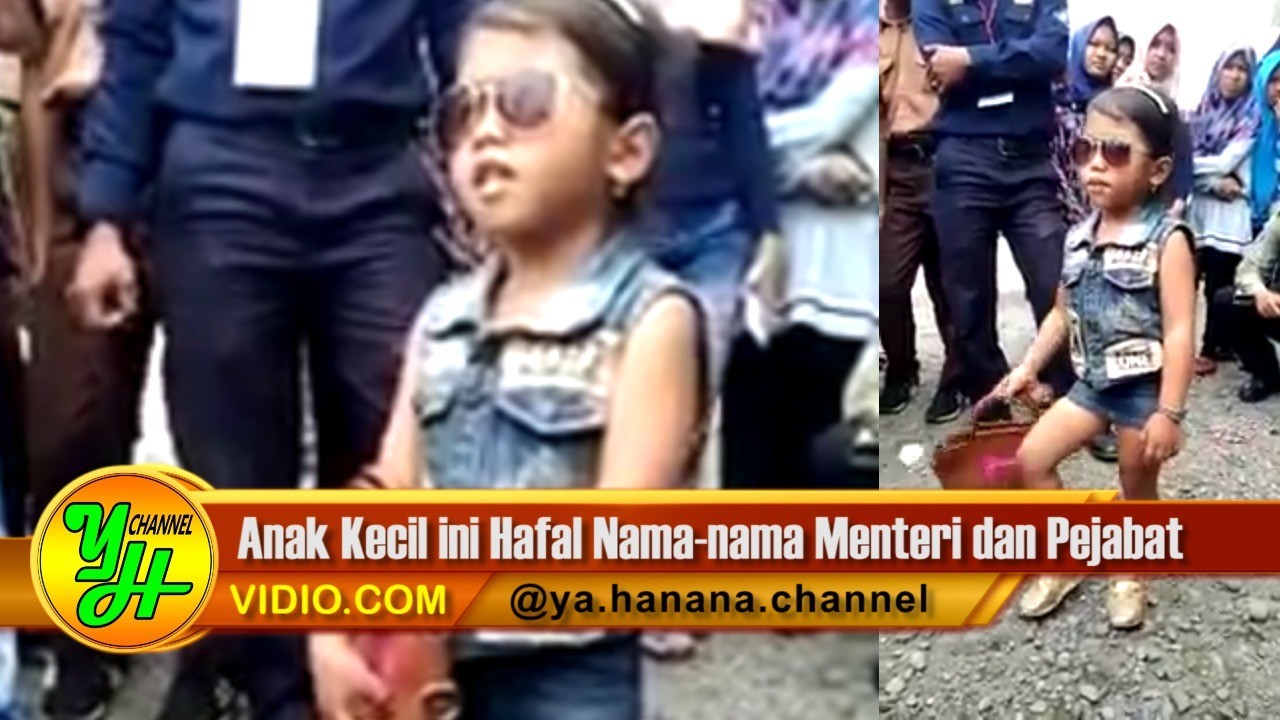 Streaming Wow Hebat! Anak Kecil ini Hafal Nama-nama Menteri dan Pejabat di Indonesia - Vidio.com