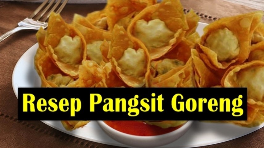 Resep Pangsit Goreng Gurih Dan Renyah
