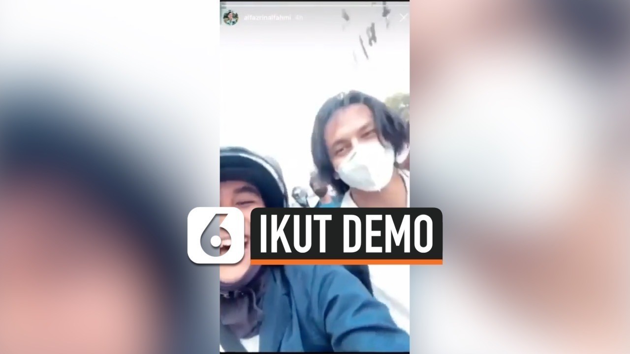 Streaming Jefri Nichol Ikut Aksi Demo Tolak Omnibus Law Uu Cipta Kerja Vidio Com