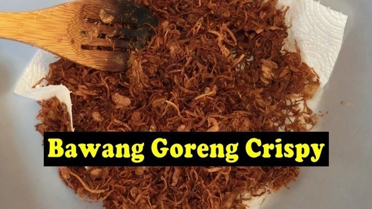 Streaming Cara  Menggoreng  Bawang Goreng Sendiri Gurih 