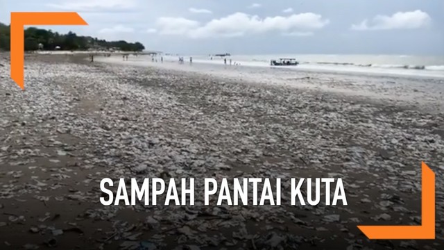 Viral, Pemandangan Pantai Kuta Penuh Sampah - Vidio.com