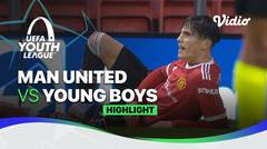 Highlight - Manchester United vs Young Boys | UEFA Youth League 2021/2022