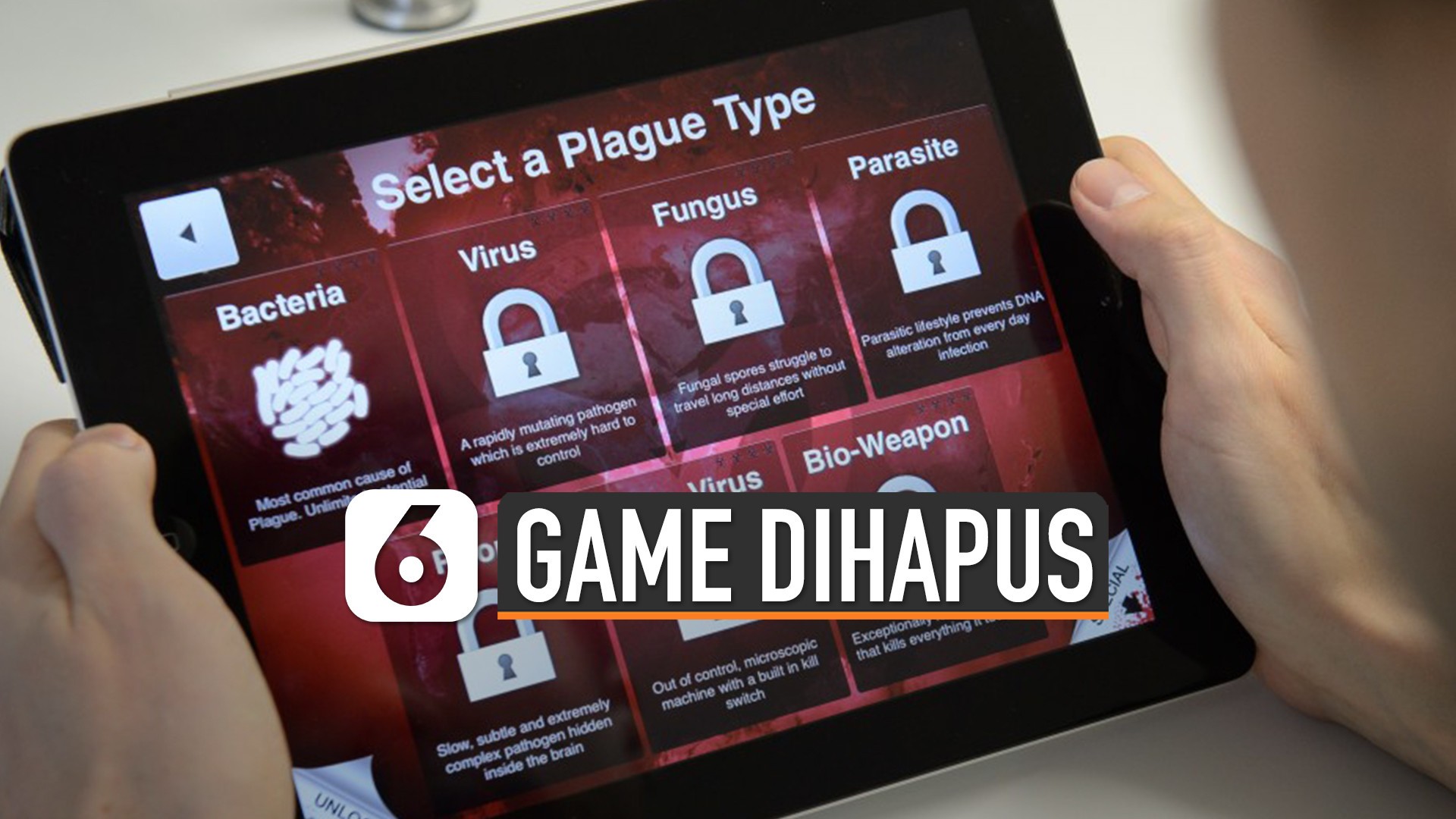 Streaming Game Plague Inc Dihapus Dari App Store China Gara Gara Corona Vidio