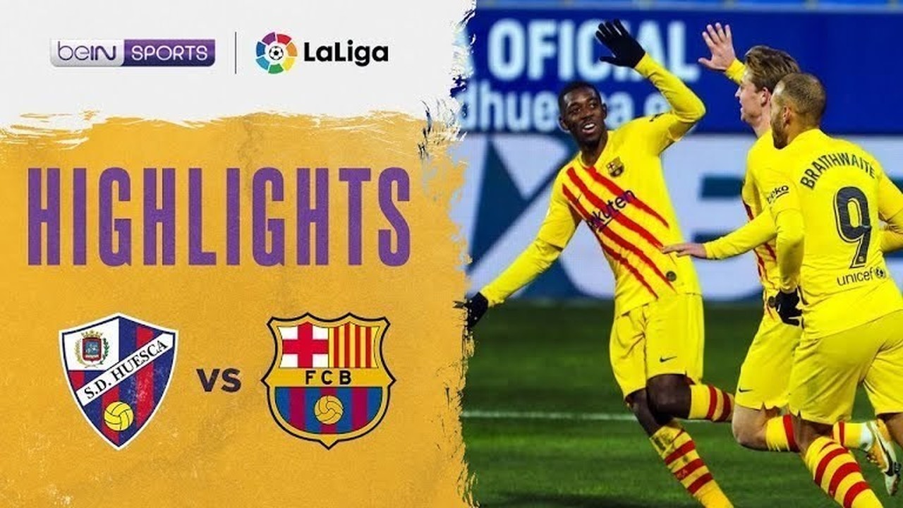 Streaming Match Highlight | Huesca 0 vs 1 Barcelona | La ...