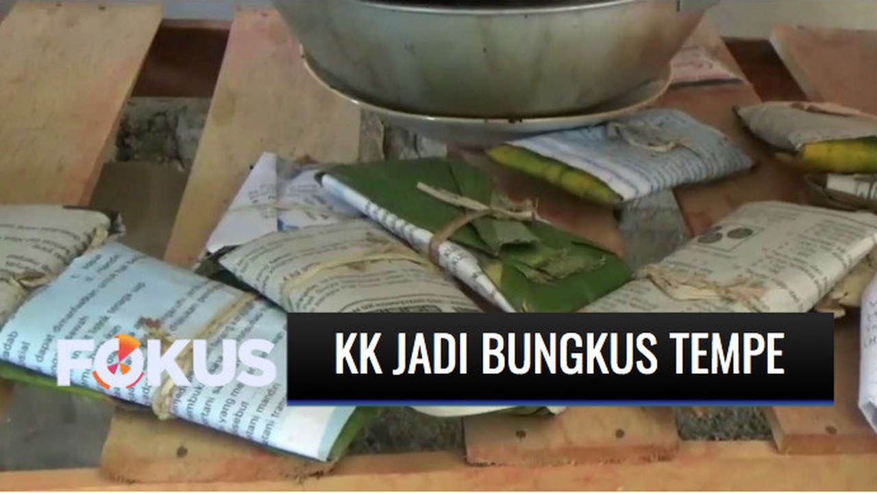 Streaming Viral Foto Kartu Keluarga Jadi Bungkus Tempe di ...