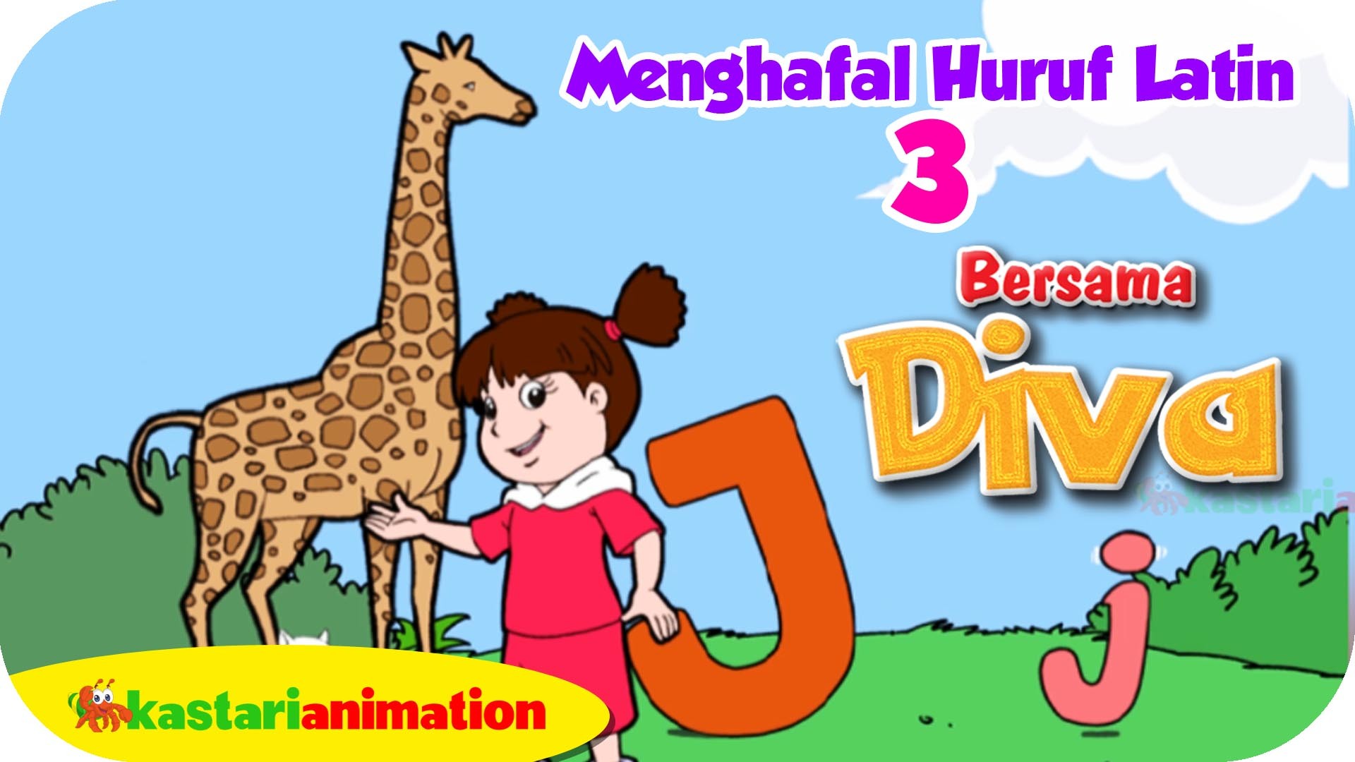 menghafal huruf latin 3 bersama diva kastari animation 5adc82