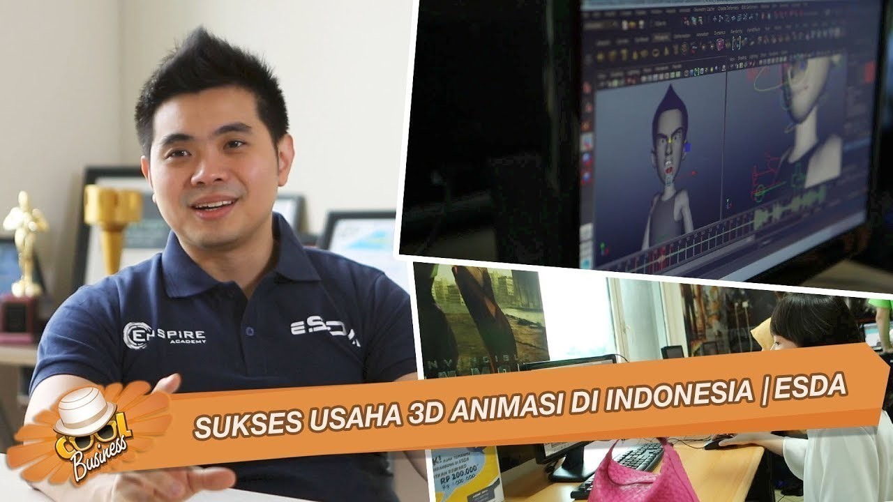 Streaming Sukses Usaha 3D Animasi  di Indonesia ESDA  