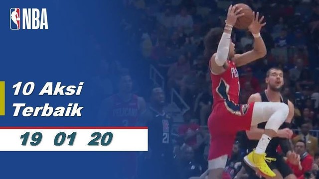 NBA I 10 Aksi Pemain Terbaik 19 Januari 2020 Vidio com