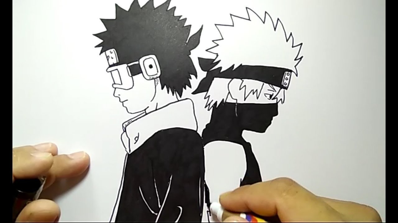 Streaming cara menggambar kakashi dan obito dari seri naruto Vidio