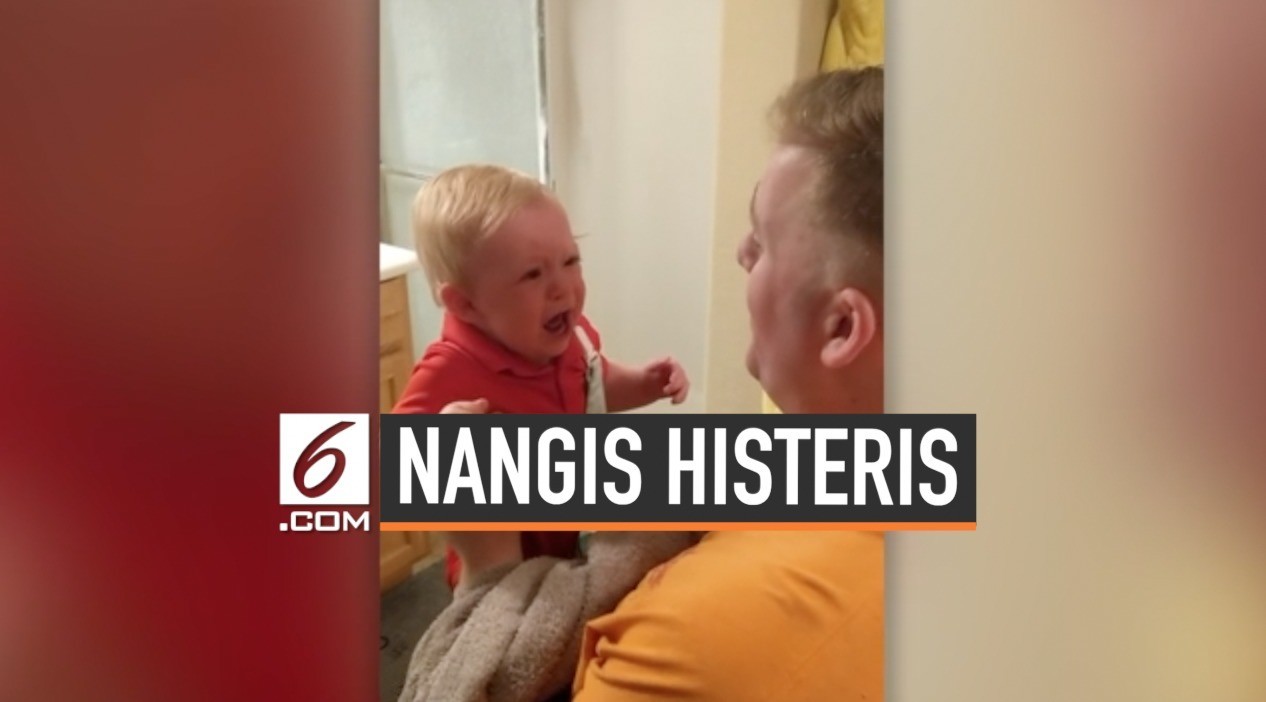 Bayi Nangis Histeris Saat Pertama Kali Lihat Ayahnya Tanpa Jenggot