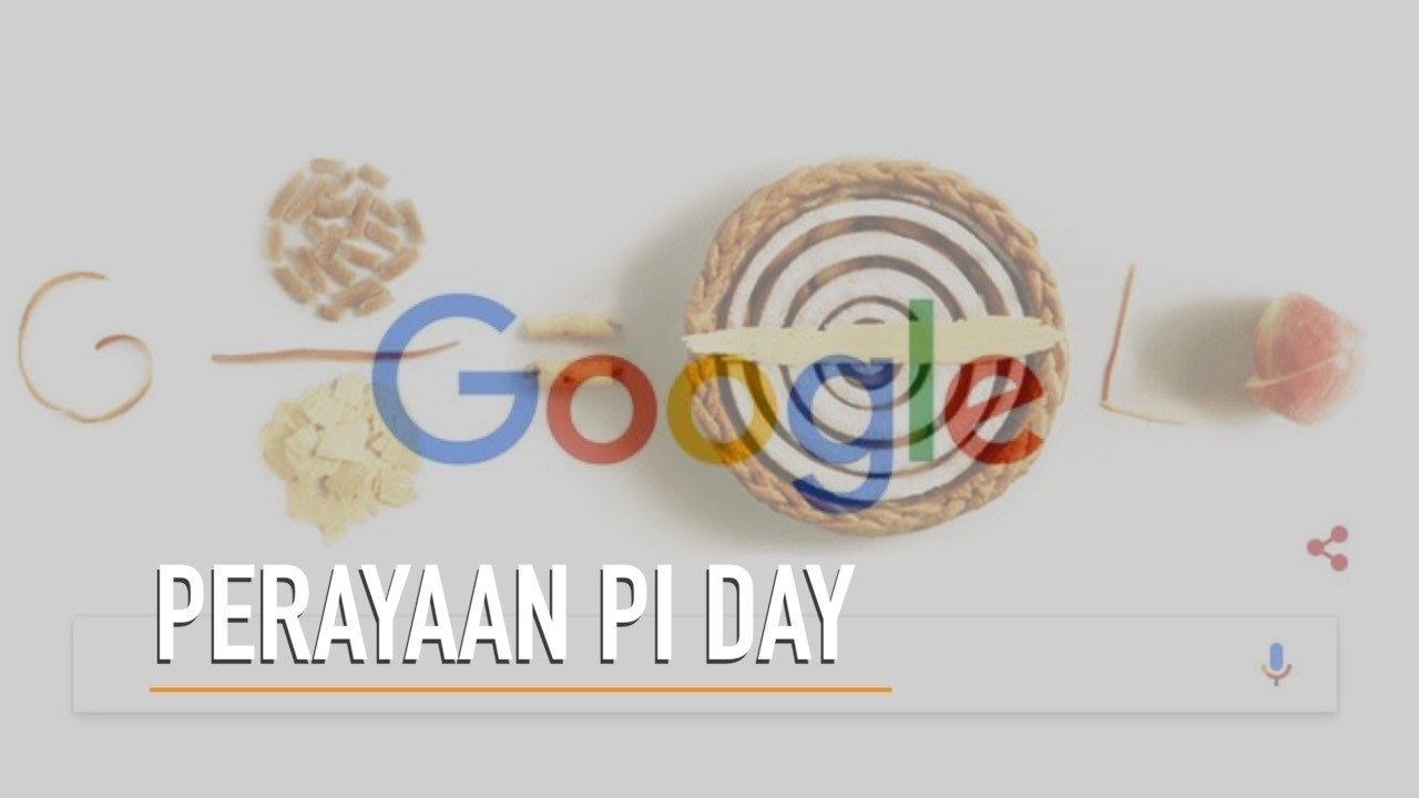 Streaming Pi Day, Google Doodle Hari Ini Menggugah Selera Vidio