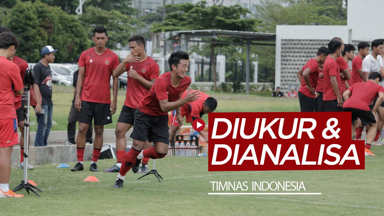 Kecepatan Dan Kelincahan Pemain Timnas Indonesia Diukur Vidiocom