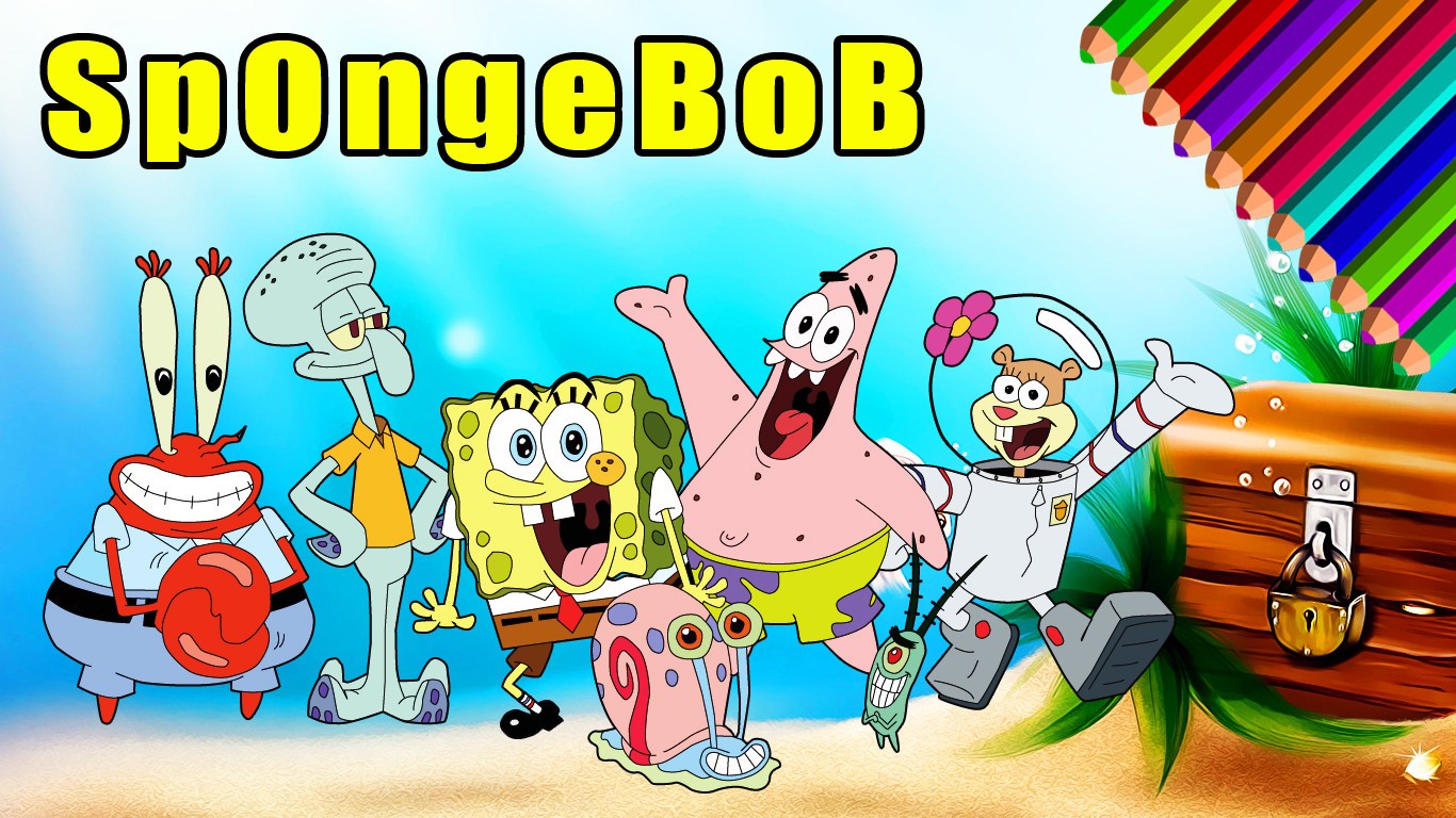 Spongebob Squarepants Lets Draw Vidiocom